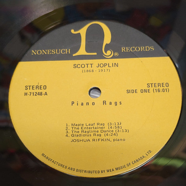 Piano Rags By Scott Joplin: Volumes I & II Scott Joplin,Joshua Rifkin