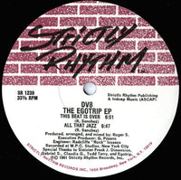 Rectangle Triangle The Egotrip EP album cover art featuring abstract geometric shapes and bold typography.