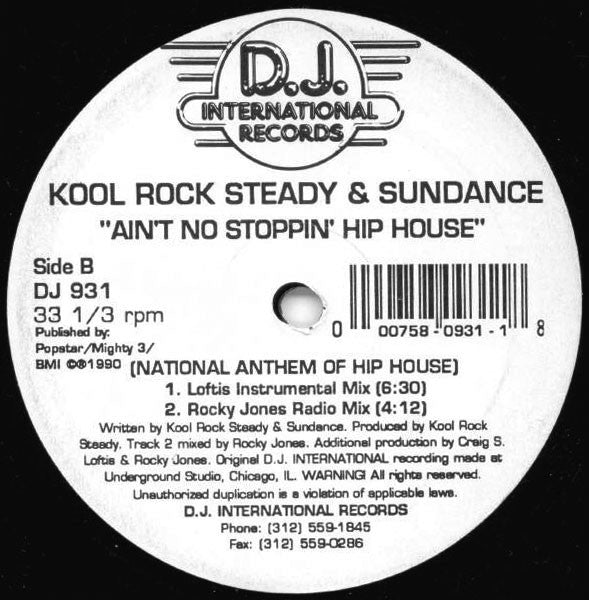 Ain't No Stoppin' Hip House (National Anthem Of Hip House) | Rectangle Triangle  