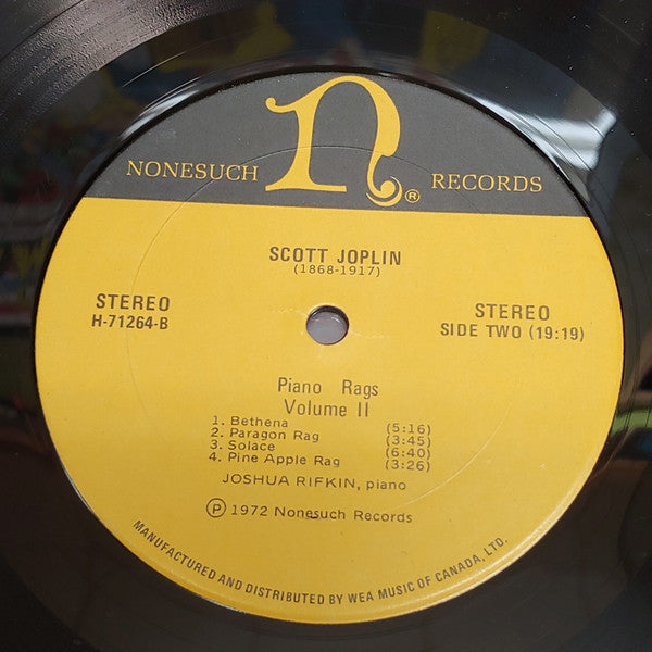 Piano Rags By Scott Joplin: Volumes I & II Scott Joplin,Joshua Rifkin