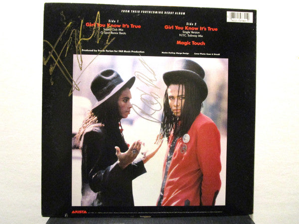 Girl You Know It's True 4 Milli Vanilli