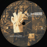 Rectangle Triangle Vocal Modulation EP album cover featuring abstract geometric design in shades of gray and black.