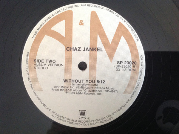 Without You Chas Jankel