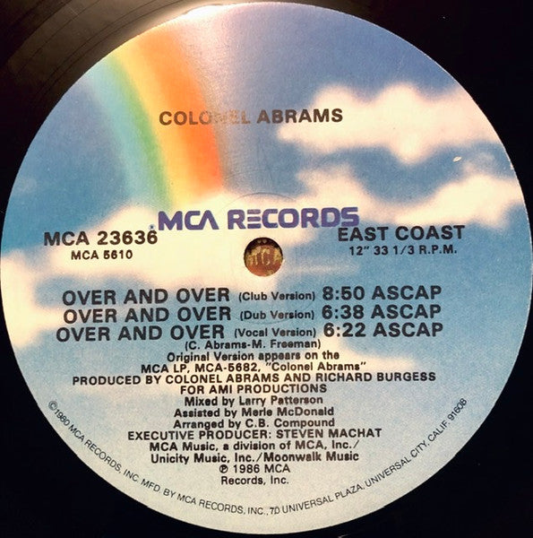 Over And Over (12" Version) Colonel Abrams