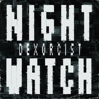 Rectangle Triangle Night Watch EP album cover featuring abstract geometric shapes and dark, moody design elements.