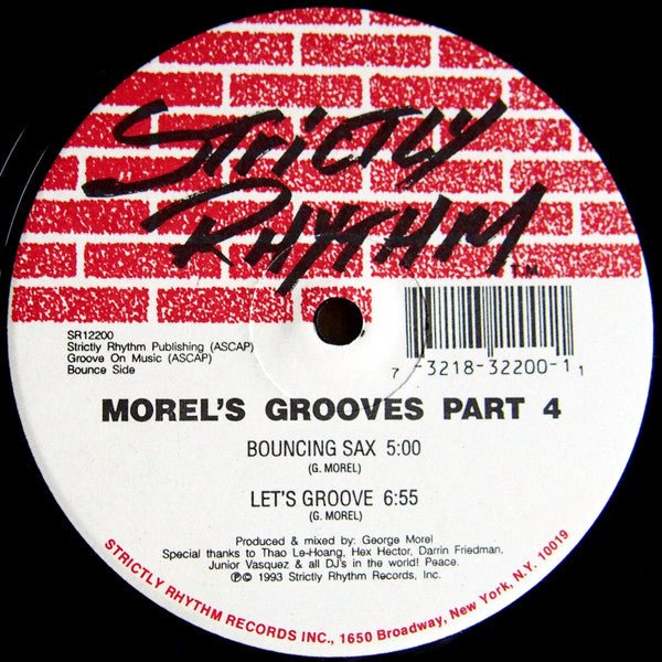 Morel's Grooves Part 4 George Morel