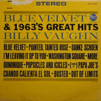 Rectangle Triangle blue velvet album cover for 1963's Great Hits, featuring vibrant blue velvet background and classic vintage design.