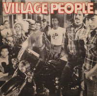 Rectangle Triangle Village People album cover featuring geometric shapes and bold design elements.