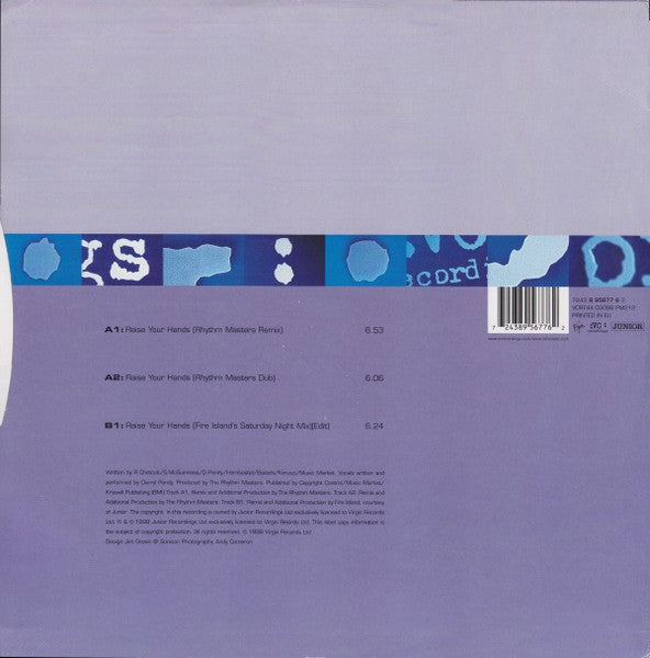 Raise Your Hands Big Room Girl,Darryl Pandy