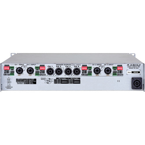Ashly NX3.04 Programmable Output Power Amplifier 