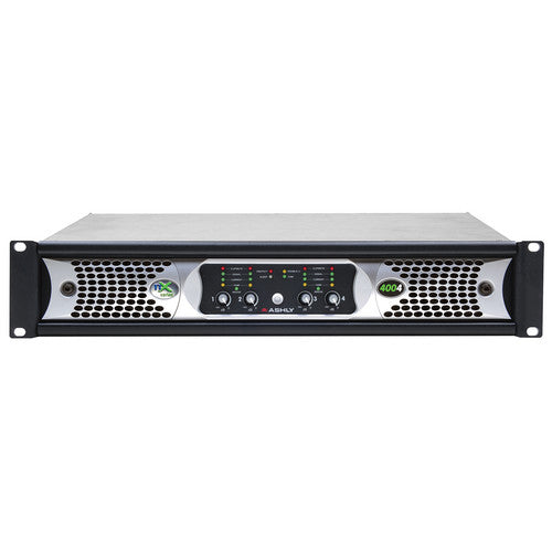 Ashly NX4004 4-Channel 400W Power Amplifier with Programmable Outputs 