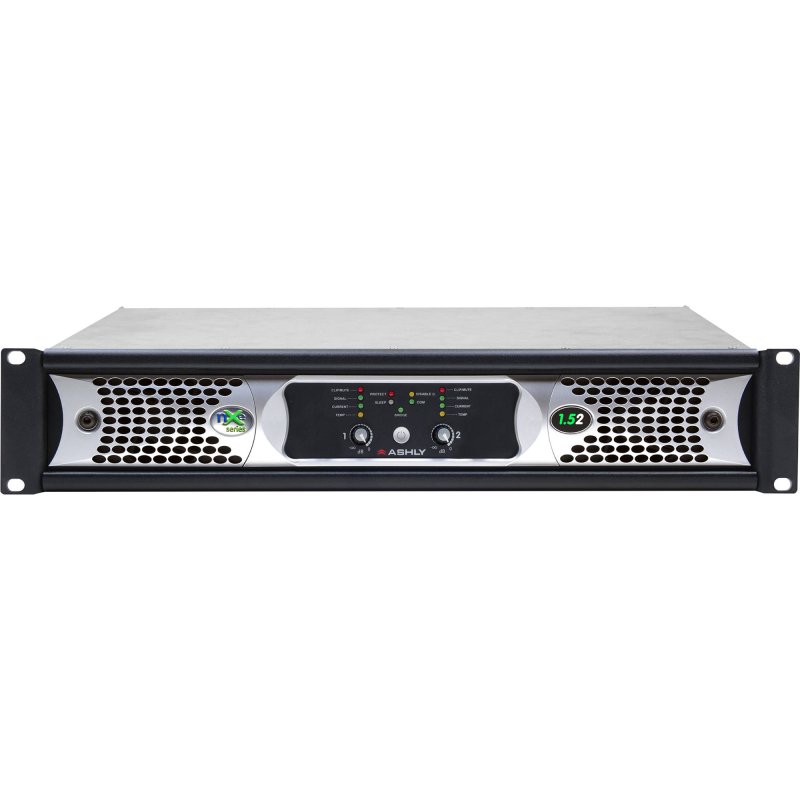 Ashly NXE1.52BD NXE Series 2-Channel Networkable Multi-Mode Power Amplifier with OPDAC4 & OPDante Cards 