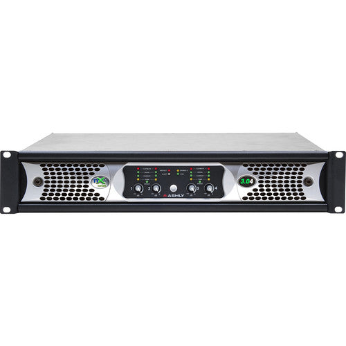 Ashly NXE3.04BD NXE Series 4-Channel Networkable Multi-Mode Power Amplifier with OPDAC4 & OPDante Cards 