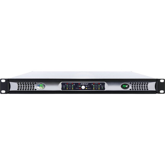 Ashly NXE754BD nXe Series 4-Channel Networkable Multi-Mode Power Amplifier with OPDAC4 & OPDante Cards