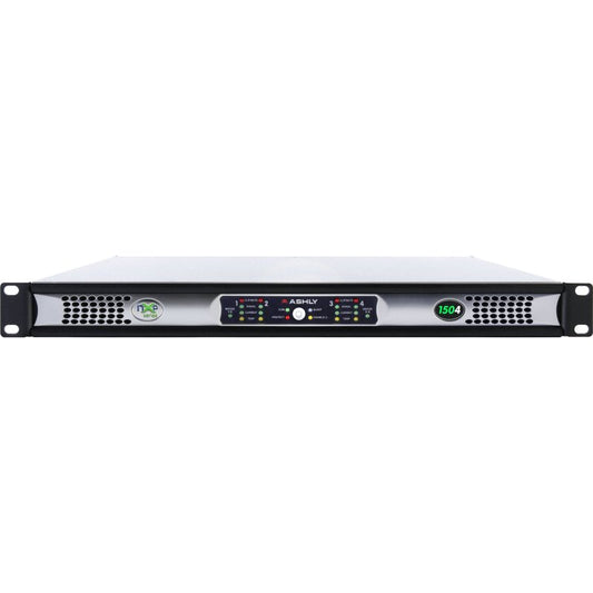 Ashly NXP1504D 1U 4-Channel Multi-Mode Network Power Amplifier with Protea DSP Software Suite & Dante Digital Inter