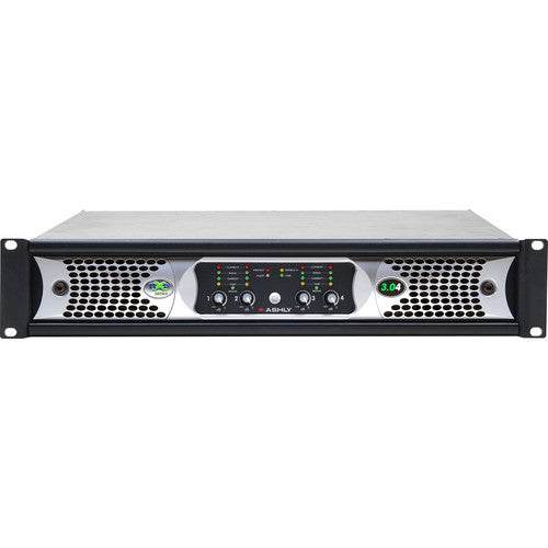 Ashly NXP3.04D nXp3.0 4-Channel Multi-Mode Network Power Amplifier with Protea DSP Software Suite & Dante Digital 