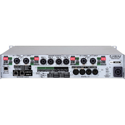 Ashly NXP3.04 4-Channel Network Power Amplifier 