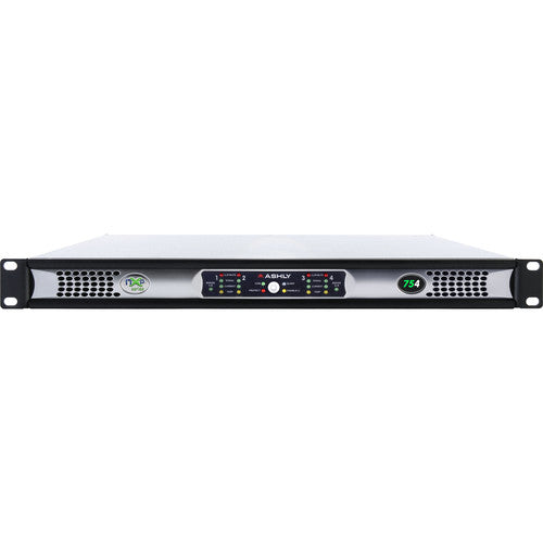 Ashly NXP754 4-Channel Multi-Mode Network Power Amplifier with Protea DSP Software Suite 