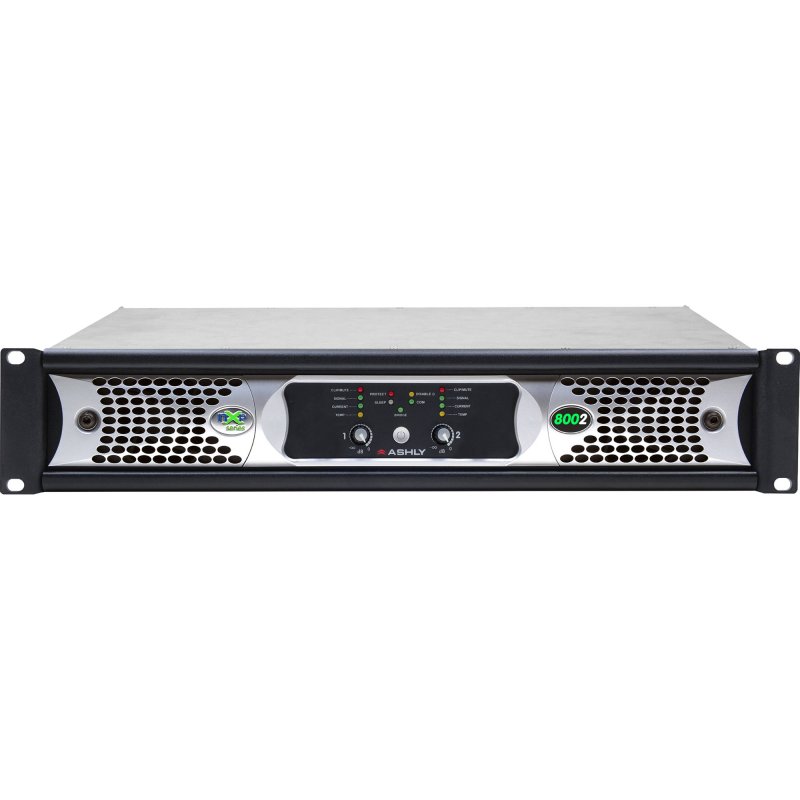 Ashly NXP8002D 2-channel Multi-mode Network Power Amplifier With Protea Dsp Software Suite & Dante Digital Int. 