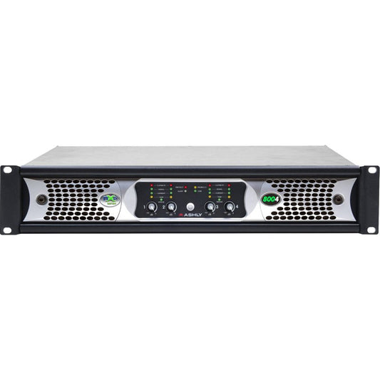 Ashly NXP8004D 4-Channel Multi-Mode Network Power Amplifier with Protea DSP Software Suite & Dante Digital Int.