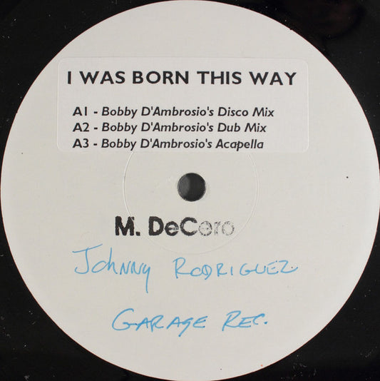 I Was Born This Way