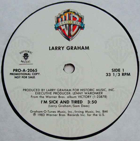 I'm Sick And Tired 2 Larry Graham