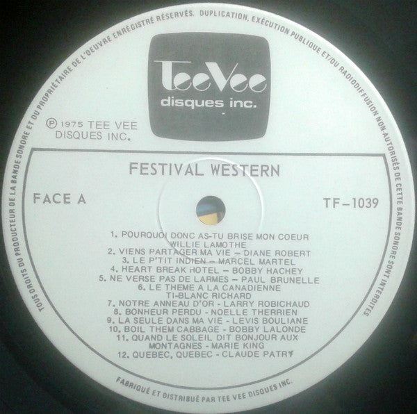 Festival Western: 14 Vedettes 24 Succès Authentiques Various