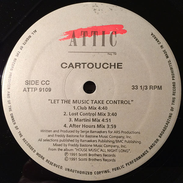 Cartouche / The Orb - Let The Music Take Control / Perpetual Dawn