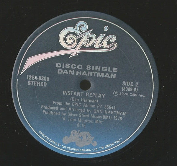 Countdown/This Is It / Instant Replay Dan Hartman