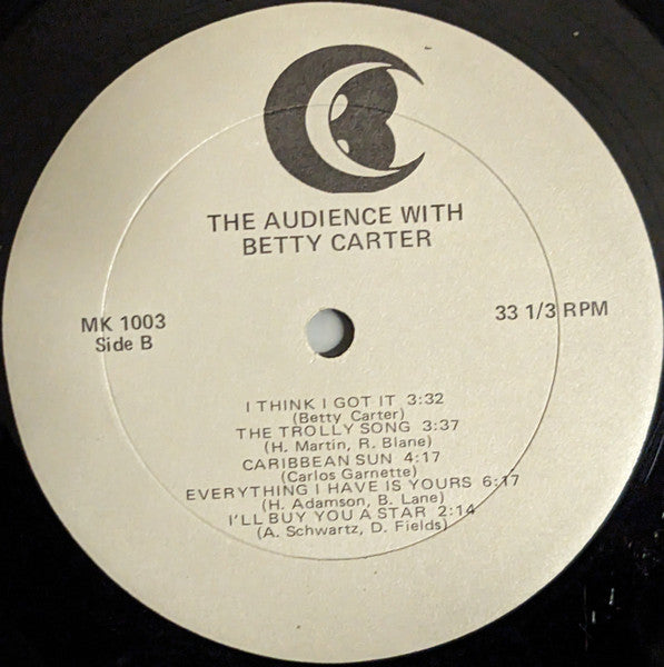 The Audience With Betty Carter | Rectangle Triangle  