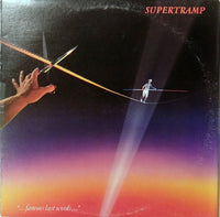 Close-up of the "Famous Last Words" book cover by Rectangle Triangle, featuring bold typography on a dark background.