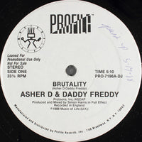 Asher D & Daddy Freddy - Brutality
