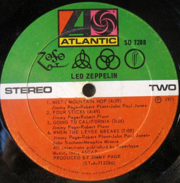 Untitled 5 Led Zeppelin