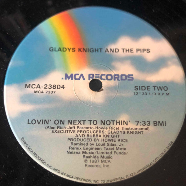 Lovin' On Next To Nothin'  (12" Version) Gladys Knight And The Pips