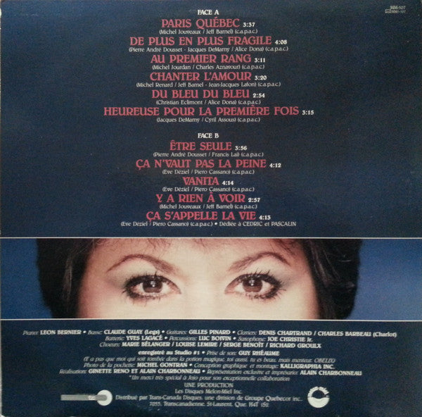 Paris Québec Ginette Reno