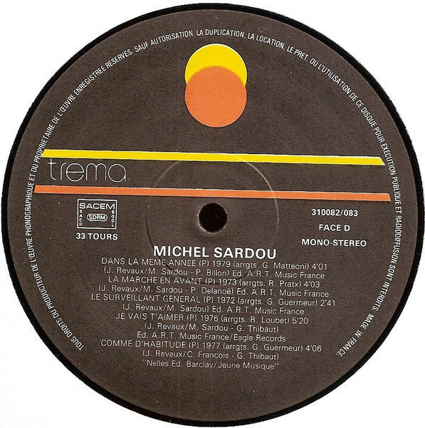 20 Chansons D'or Michel Sardou