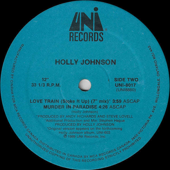 Love Train Holly Johnson