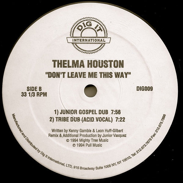 Don't Leave Me This Way Thelma Houston