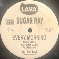 Close-up of a rectangular triangle-shaped breakfast cereal box labeled "Every Morning" by Rectangle Triangle.