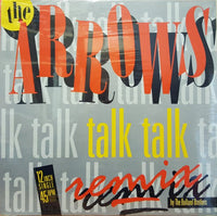 Rectangle Triangle Talk Talk (Remix) music album cover featuring abstract geometric shapes and vibrant colors.