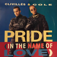 Rectangle Triangle Pride (In The Name Of Love) 4 poster featuring vibrant rainbow colors and bold typography.