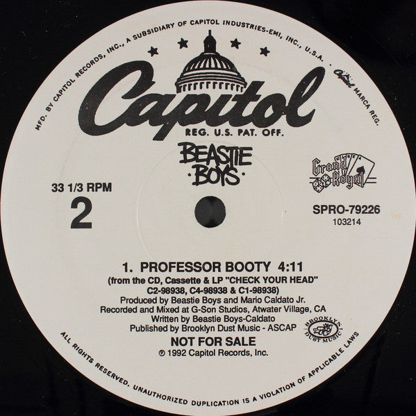 Professor Booty Beastie Boys