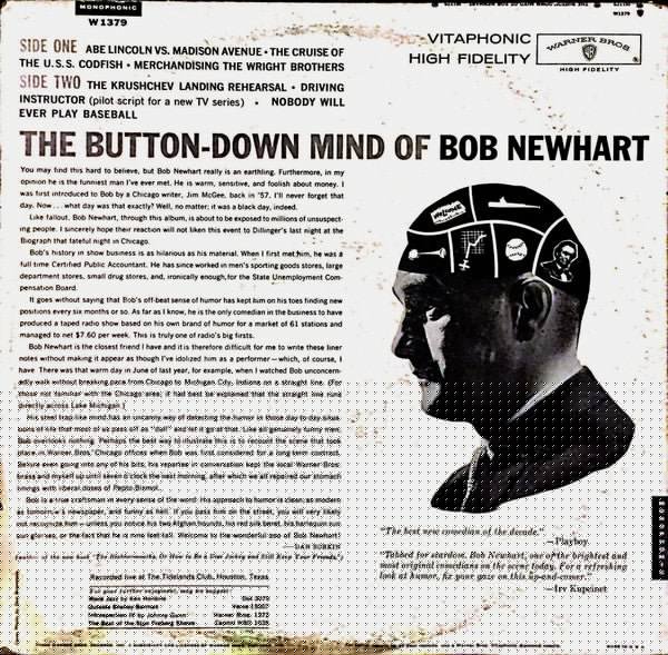 The Button-Down Mind Of Bob Newhart Bob Newhart