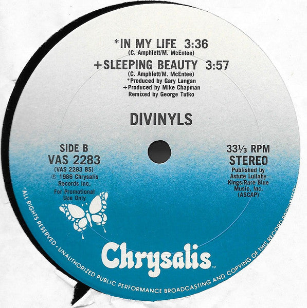 Pleasure And Pain / In My Life / Sleeping Beauty Divinyls