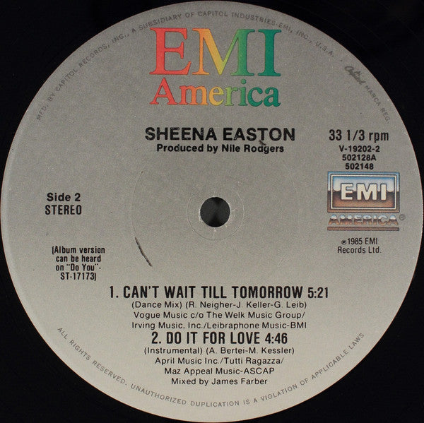 Do It For Love Sheena Easton