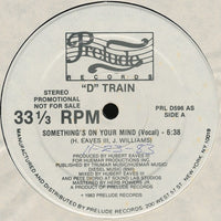 Close-up of the "Something's On Your Mind" artwork by Rectangle Triangle, featuring abstract shapes and vibrant colors on a white background.