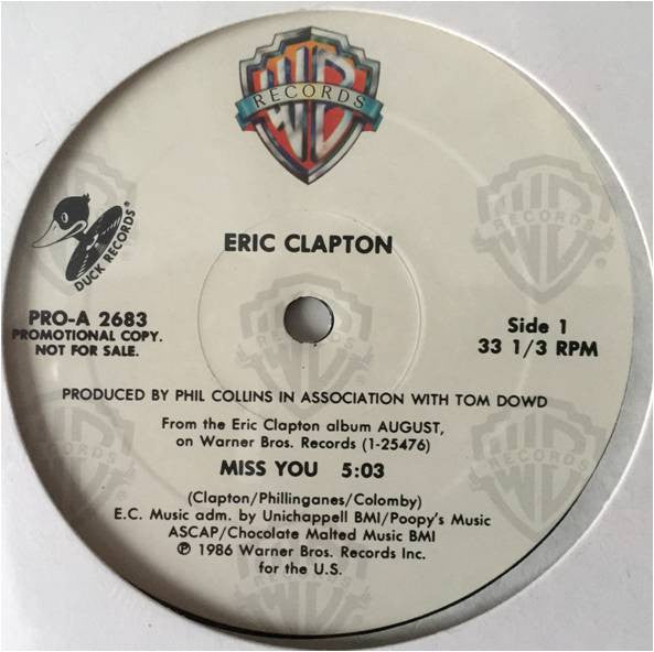 Miss You Eric Clapton