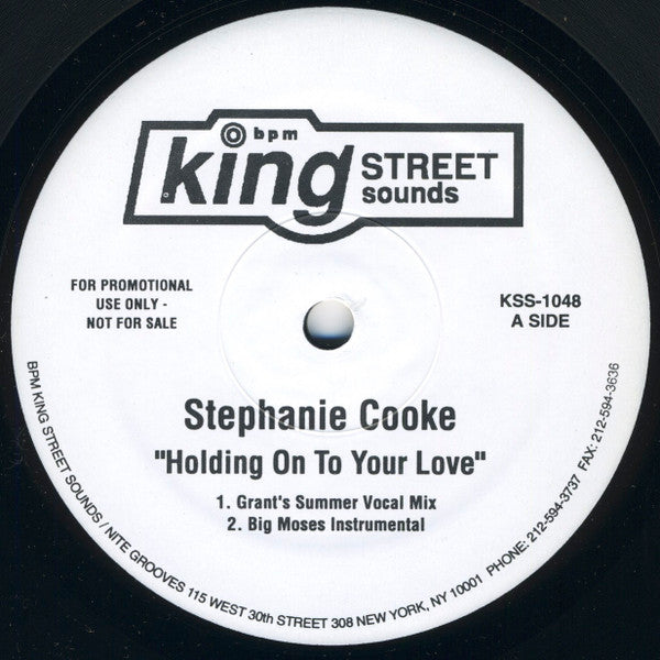 Holding On To Your Love Stephanie Cooke