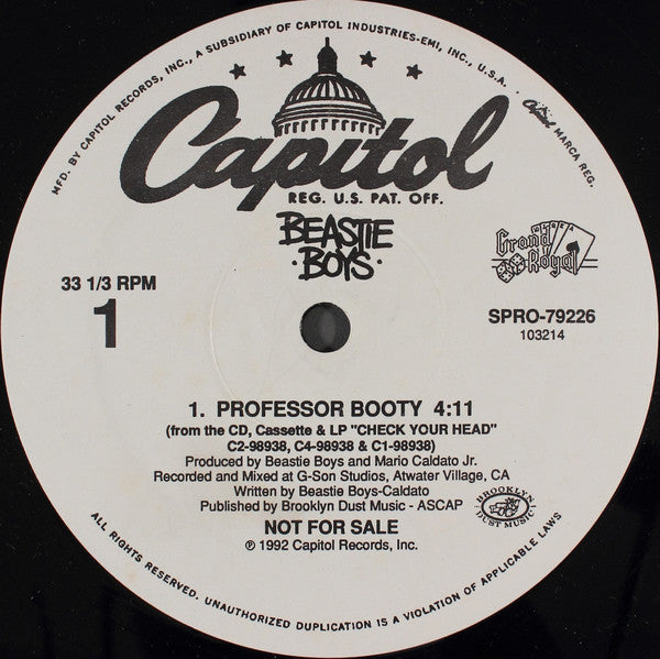 Professor Booty Beastie Boys