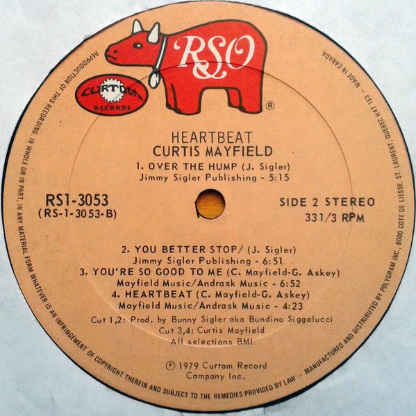 Heartbeat Curtis Mayfield